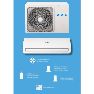 ECA SPYLOS PRO ESA1524A100 23.880 Btu/h A++ Sınıfı R32 Inverter Split Klima - Thumbnail