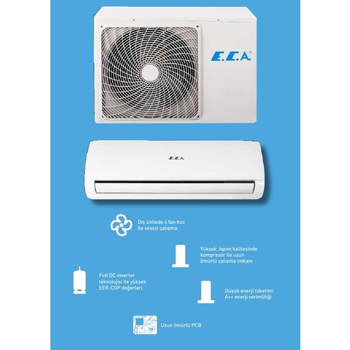 ECA SPYLOS PRO ESA1524A100 23.880 Btu/h A++ Sınıfı R32 Inverter Split Klima